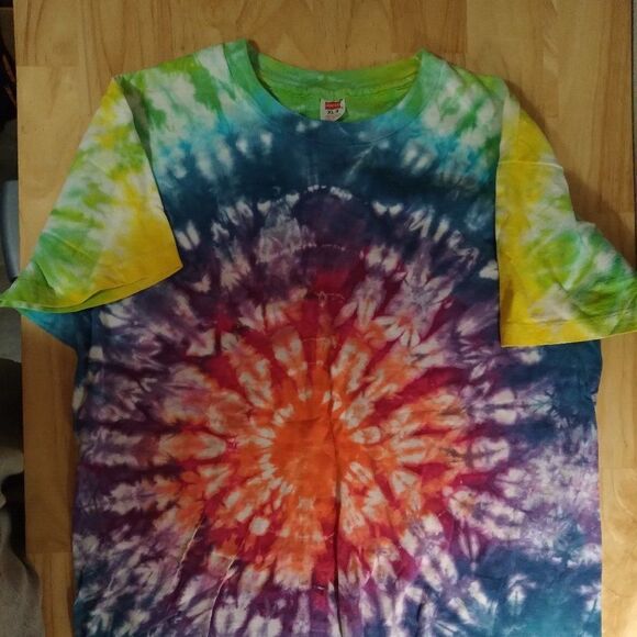 Vintage Single Stitch Tie Dye T-Shirt - Picture 1 of 7